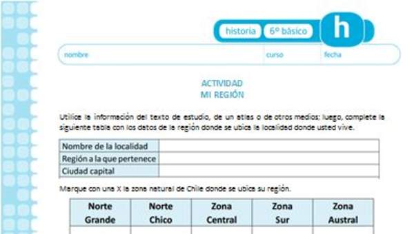 Mi región Mi región