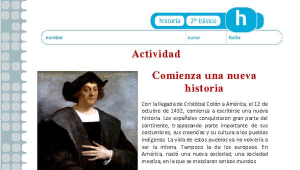 Comienza una nueva historia Comienza una nueva historia