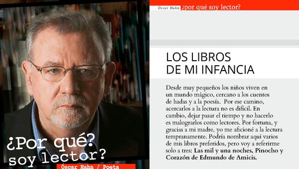 Óscar Hahn: Los libros de mi infancia Óscar Hahn: Los libros de mi infancia