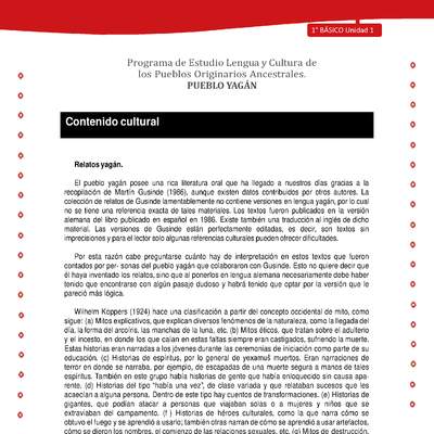 Orientacion para el educador - LC01 -YAG - Unidad 1 - Contenido Cultural Orientacion para el educador - LC01 -YAG - Unidad 1 - Contenido Cultural