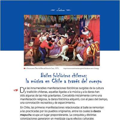 Bailes folclóricos chilenos: la música a través del cuerpo Bailes folclóricos chilenos: la música a través del cuerpo