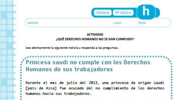 ¿Qué derechos humanos no se han cumplido? ¿Qué derechos humanos no se han cumplido?