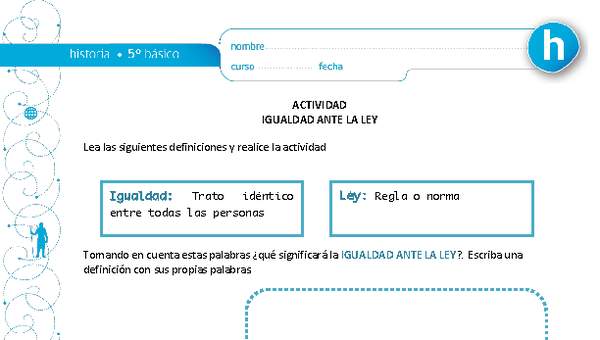 Igualdad ante la ley Igualdad ante la ley