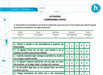 Compromiso cívico Compromiso cívico