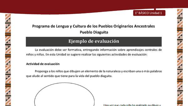 Ejemplo de evaluación Ejemplo de evaluación