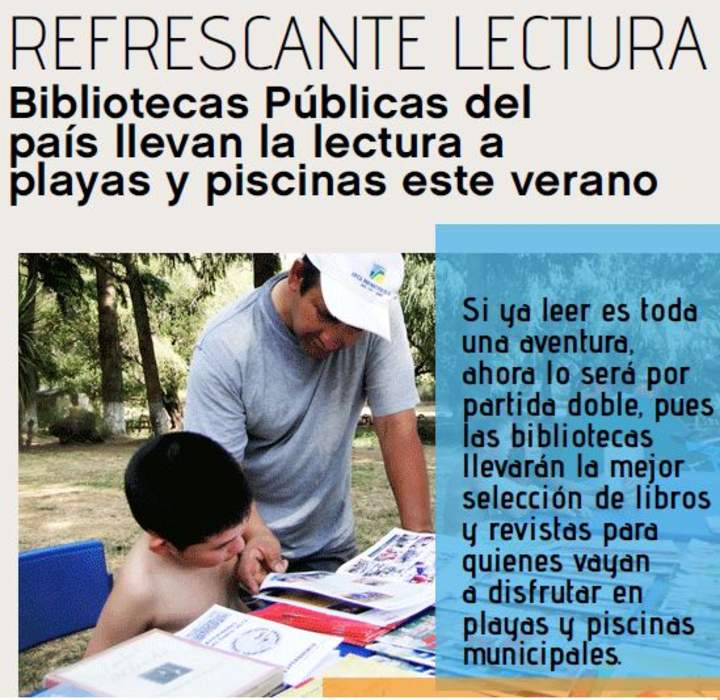 Refrescante lectura Refrescante lectura