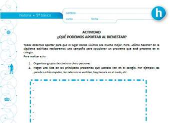 Bienestar en el colegio Bienestar en el colegio