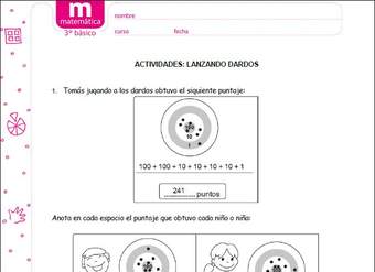 Lanzando dardos Lanzando dardos