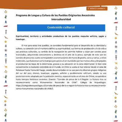 Contenido cultural Contenido cultural