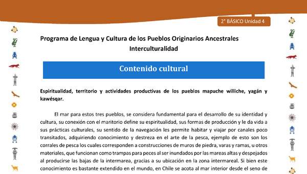 Contenido cultural Contenido cultural
