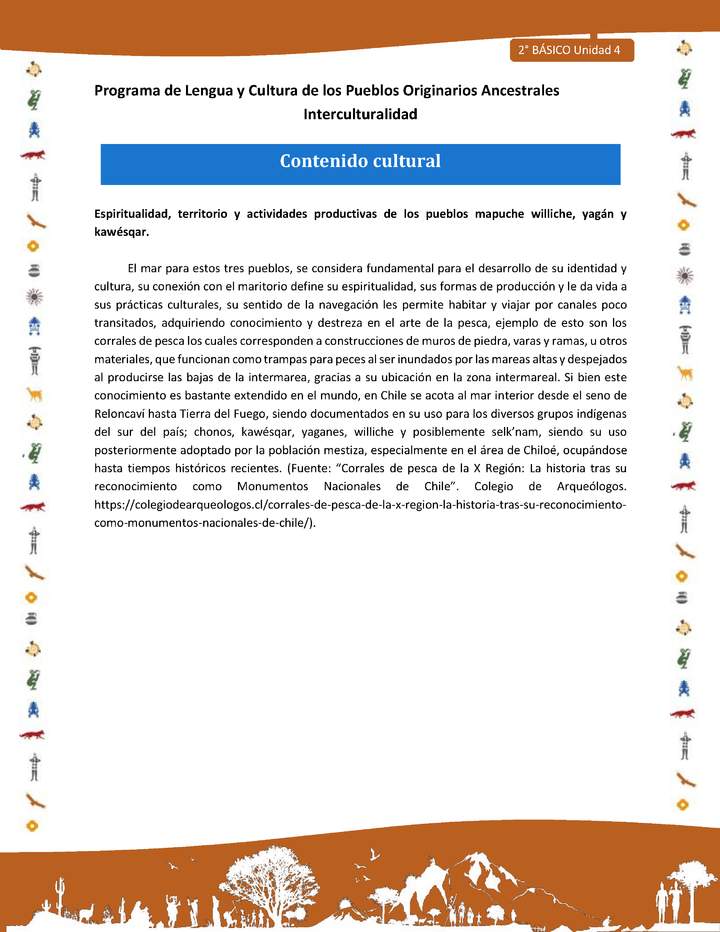 Contenido cultural Contenido cultural