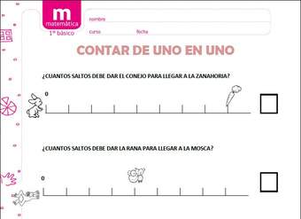 Contar de uno en uno Contar de uno en uno
