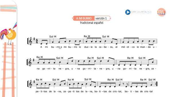 A mi burro II (con acompañamiento) A mi burro II (con acompañamiento)