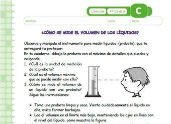 ¿Cómo se mide el volumen de los líquidos? ¿Cómo se mide el volumen de los líquidos?