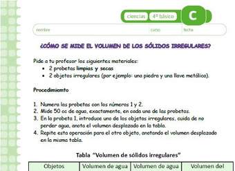 ¿Cómo se mide el volumen de los sólidos irregulares? ¿Cómo se mide el volumen de los sólidos irregulares?