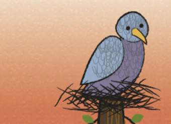 Letra c: El nido de la paloma Letra c: El nido de la paloma