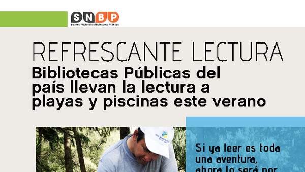 Refrescante lectura Refrescante lectura