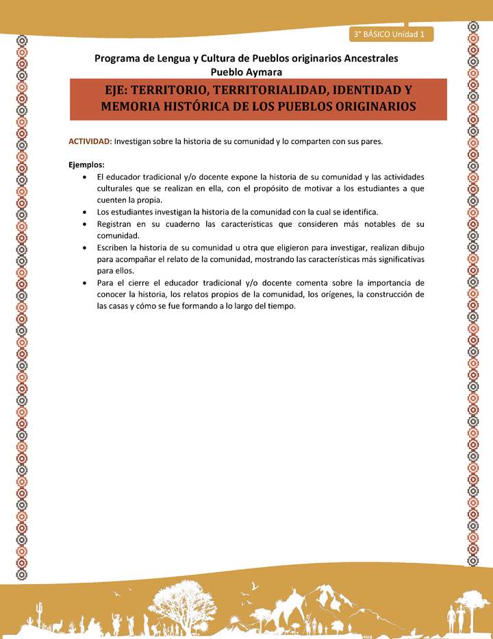 08-Actividad Sugerida LC03 U01-0A07-Investigan sobre la historia de su comunidad y lo comparten con sus pares 08-Actividad Sugerida LC03 U01-0A07-Investigan sobre la historia de su comunidad y lo comparten con sus pares