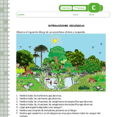 Intereacciones biológicas Intereacciones biológicas