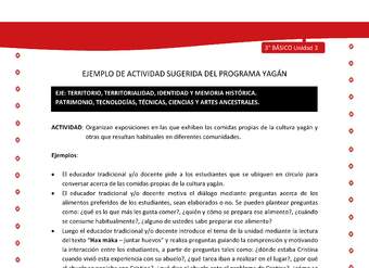 Organizan exposiciones en las que exhiben las comidas propias de la cultura yagán y otras que resultan habi Organizan exposiciones en las que exhiben las comidas propias de la cultura yagán y otras que resultan habi