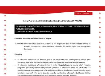 Elaboran videos en que se presenta el uso de pinturas o de implementos de colores en rituales, ceremonias y  Elaboran videos en que se presenta el uso de pinturas o de implementos de colores en rituales, ceremonias y