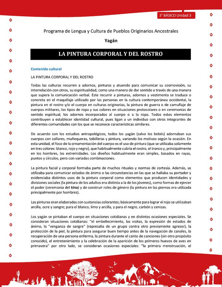 La pintura corporal y del rostro La pintura corporal y del rostro