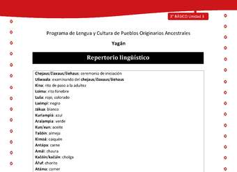 Repertorio lingüístico Repertorio lingüístico