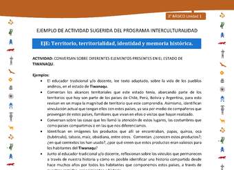 Conversan sobre diferentes elementos presentes en el estado de tiwanaqu Conversan sobre diferentes elementos presentes en el estado de tiwanaqu