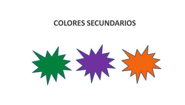 Colores secundarios Colores secundarios
