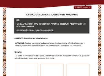 01-Actividad Sugerida LC03 DIA-U03-LS03;OA10-Realizan un material audiovisual sobre ciencia ancestral referida a la siembra y cosecha, destacando los conocimientos del pueblo diaguita y su aporte a la comunidad. 01-Actividad Sugerida LC03 DIA-U03-LS03;OA10-Realizan un material audiovisual sobre ciencia ancestral referida a la siembra y cosecha, destacando los conocimientos del pueblo diaguita y su aporte a la comunidad.
