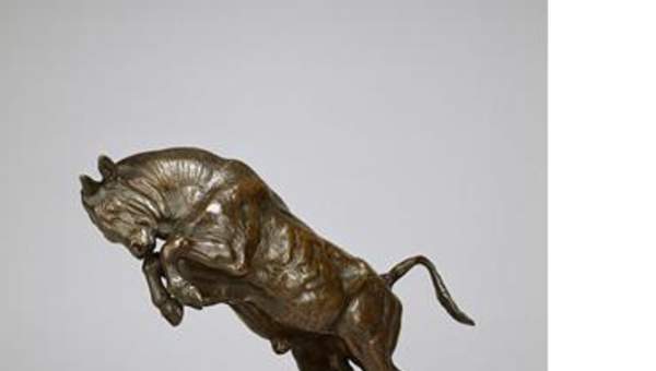 Escultura de Antoine-Louis Barye Escultura de Antoine-Louis Barye