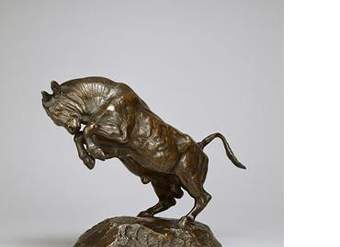 Escultura de Antoine-Louis Barye Escultura de Antoine-Louis Barye