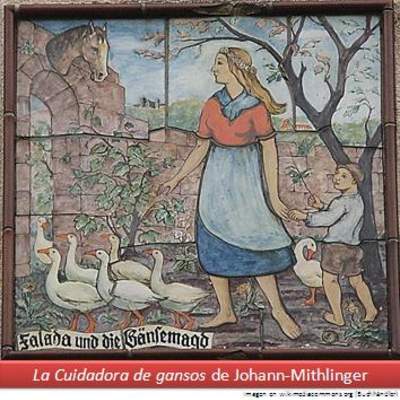 La cuidadora de gansos de Johann-Mithlinger La cuidadora de gansos de Johann-Mithlinger