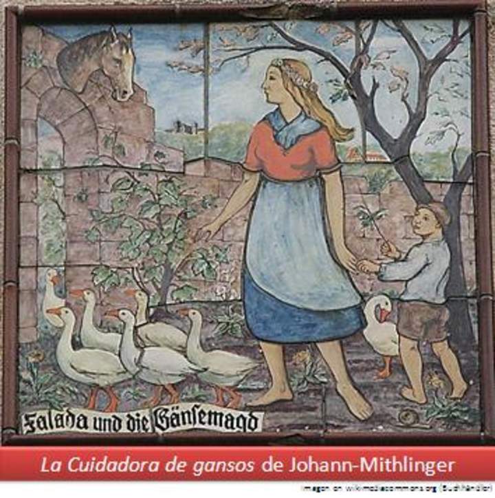 La cuidadora de gansos de Johann-Mithlinger La cuidadora de gansos de Johann-Mithlinger