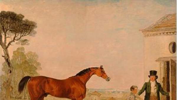 Pintura ecuestre de Lambert Marshall Pintura ecuestre de Lambert Marshall