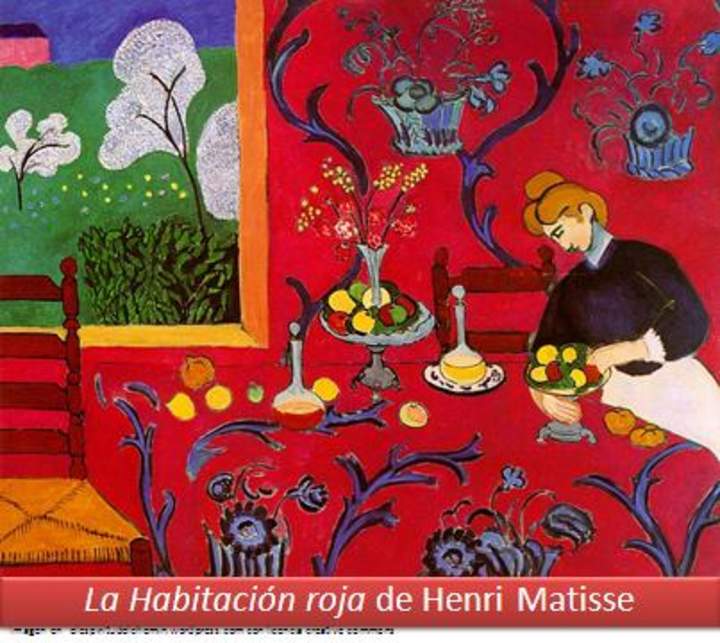 La habitación roja de Henri Matisse La habitación roja de Henri Matisse