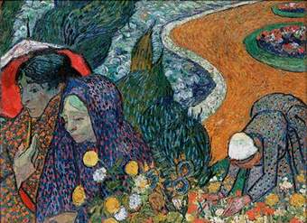 Memoria del jardín en Etten de Vincent Van Gogh Memoria del jardín en Etten de Vincent Van Gogh