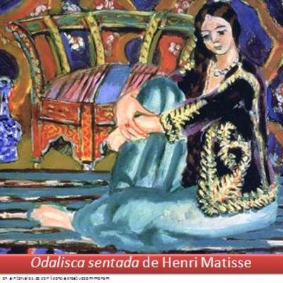 Odalisca sentada de Henri Matisse