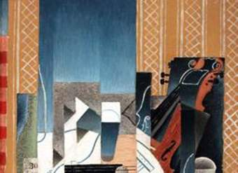 Violín y Guitarra de Juan Gris Violín y Guitarra de Juan Gris