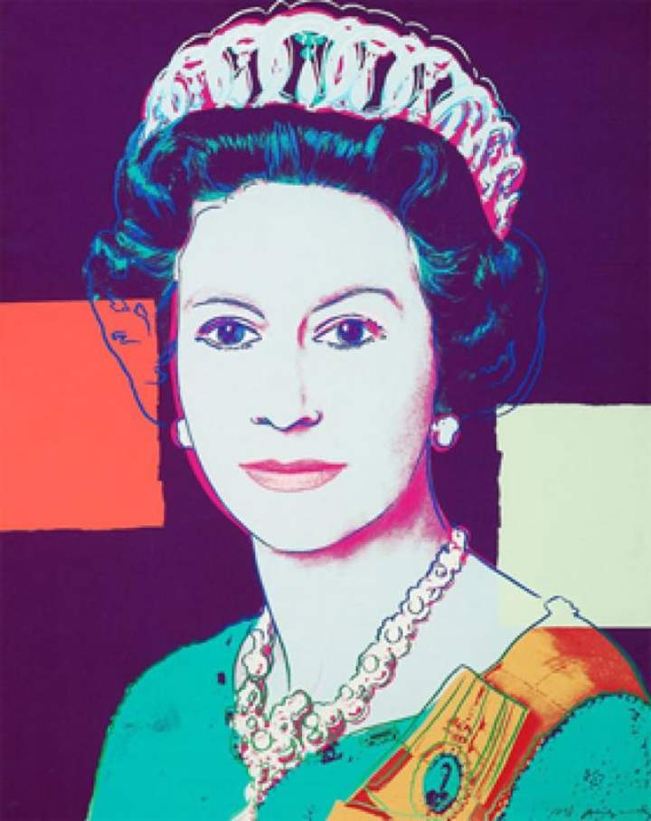 Reina Isabel de Inglaterra de Andy Warhol Reina Isabel de Inglaterra de Andy Warhol