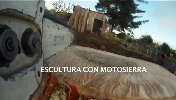 Escultura con motosierra Escultura con motosierra