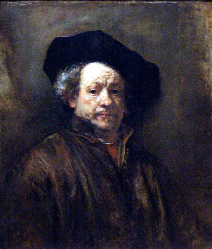 Autorretrato de Rembrandt Autorretrato de Rembrandt