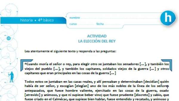 La elección del rey La elección del rey