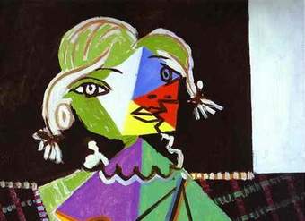 Niña con barco de Pablo Picasso Niña con barco de Pablo Picasso