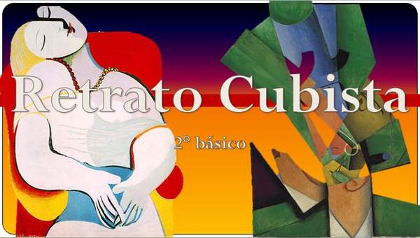 Retrato cubista Retrato cubista