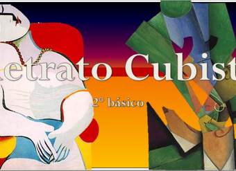 Retrato cubista Retrato cubista