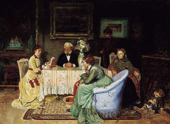 La lectura de Cosme San Martin La lectura de Cosme San Martin