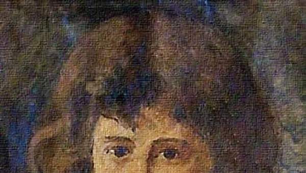 Retrato de niña de Juan Francisco González Retrato de niña de Juan Francisco González