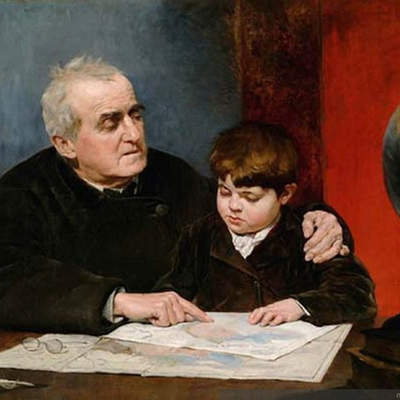 La lección de geografía de Alfredo Valenzuela Puelma La lección de geografía de Alfredo Valenzuela Puelma