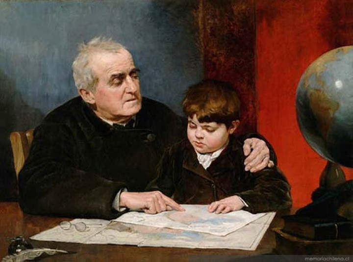 La lección de geografía de Alfredo Valenzuela Puelma La lección de geografía de Alfredo Valenzuela Puelma